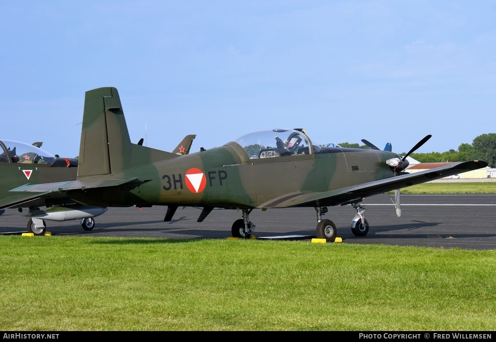 Aircraft Photo of N73KJ / 3H-FP | Pilatus PC-7 | Austria - Air Force | AirHistory.net #769971