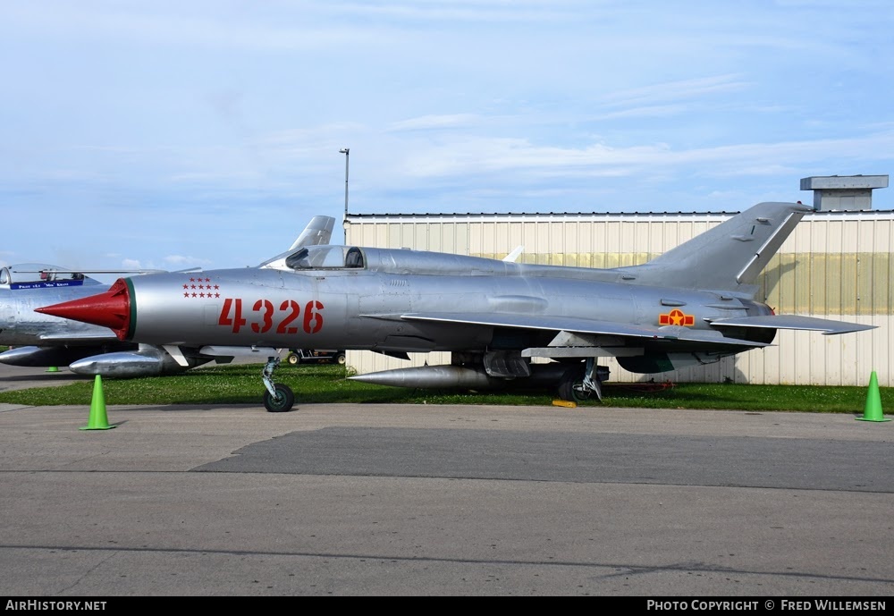 Aircraft Photo of N21MG / 4326 | Chengdu J-7 | Vietnam - Air Force | AirHistory.net #769973