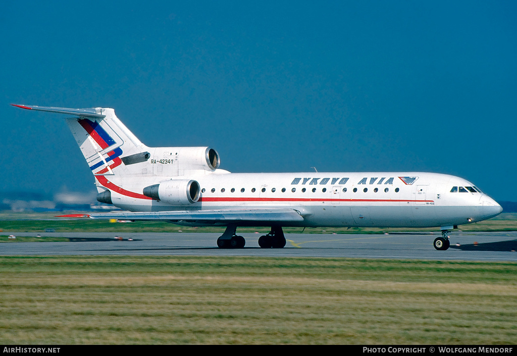 Aircraft Photo of RA-42341 | Yakovlev Yak-42D | Bykovo Avia | AirHistory.net #769982