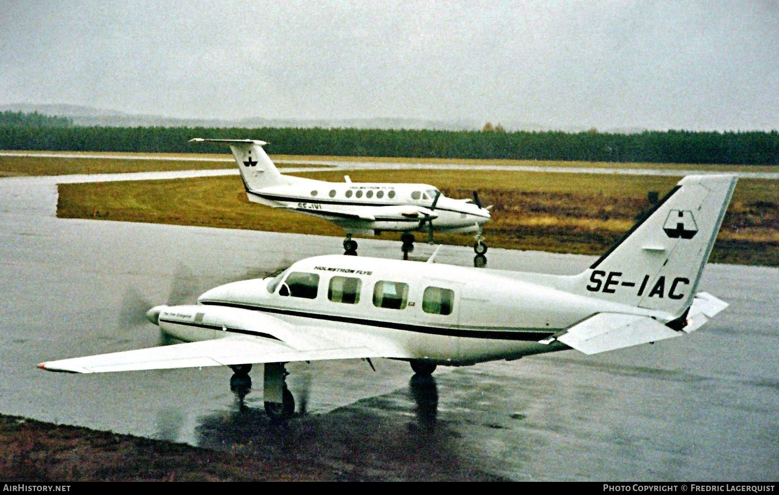 Aircraft Photo of SE-IAC | Piper PA-31-310 Navajo C | Holmström Flyg | AirHistory.net #770011