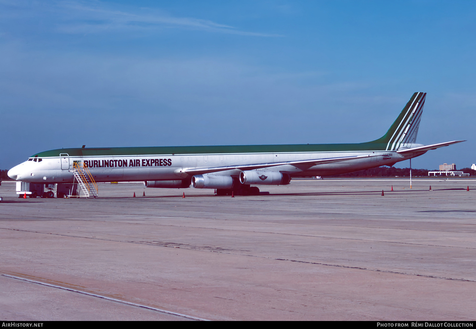 Aircraft Photo of N870BX | McDonnell Douglas DC-8-63(F) | Burlington Air Express | AirHistory.net #770038