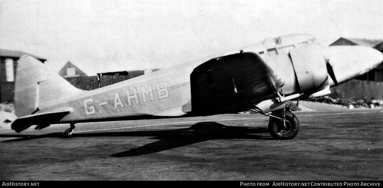 Aircraft Photo of G-AHMB | Airspeed AS-65 Consul | AirHistory.net #770065