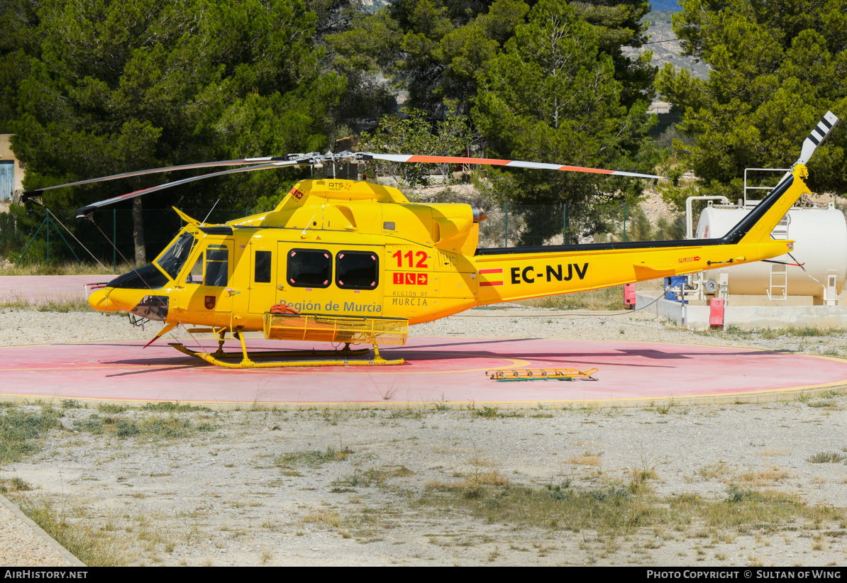 Aircraft Photo of EC-NJV | Bell 412 | Región de Murcia | AirHistory.net #770071