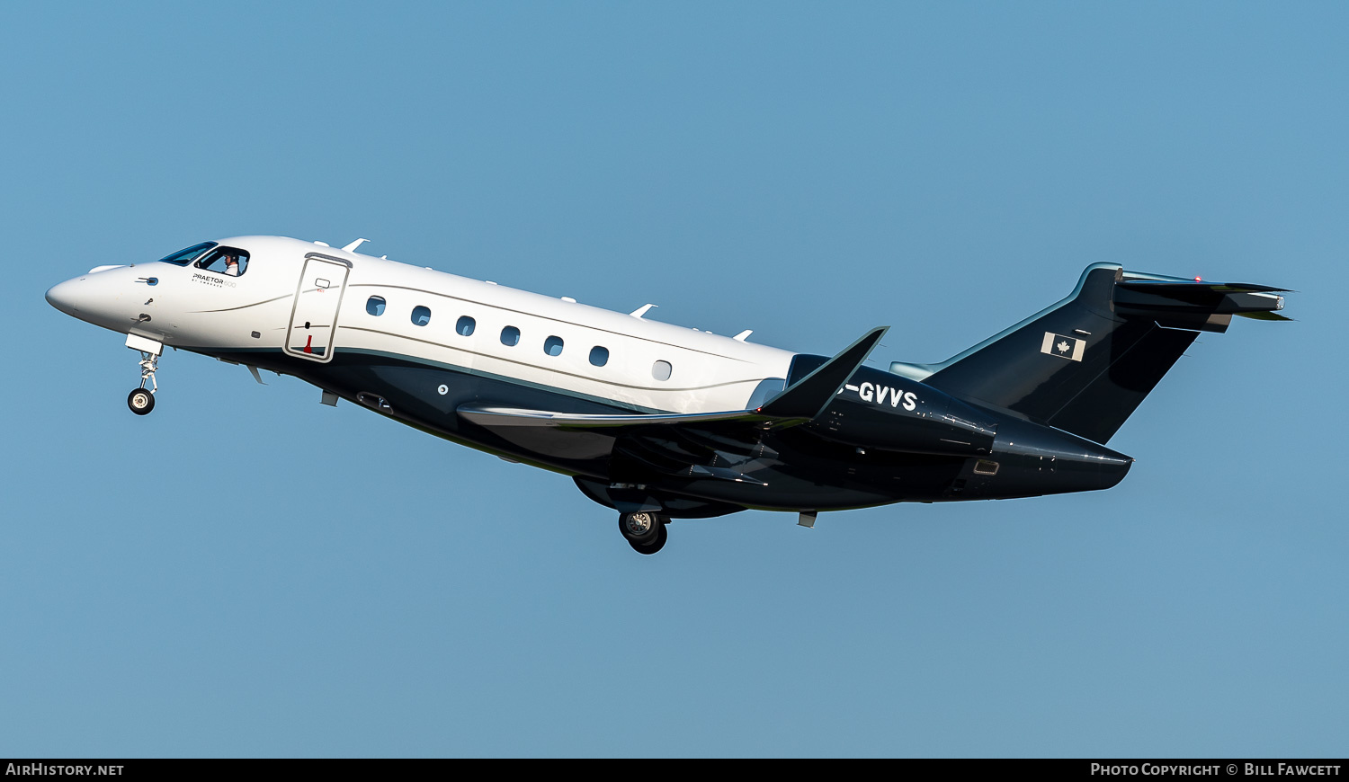 Aircraft Photo of C-GVVS | Embraer EMB-550 Praetor 600 | AirHistory.net #770074