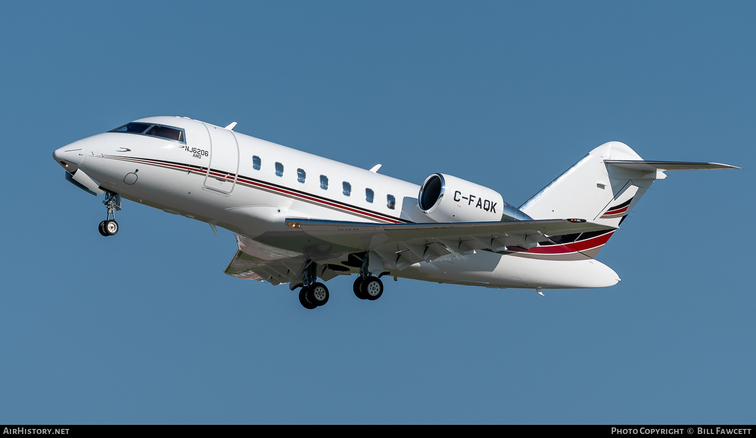 Aircraft Photo of C-FAQK | Bombardier Challenger 650 (CL-600-2B16) | AirHistory.net #770097