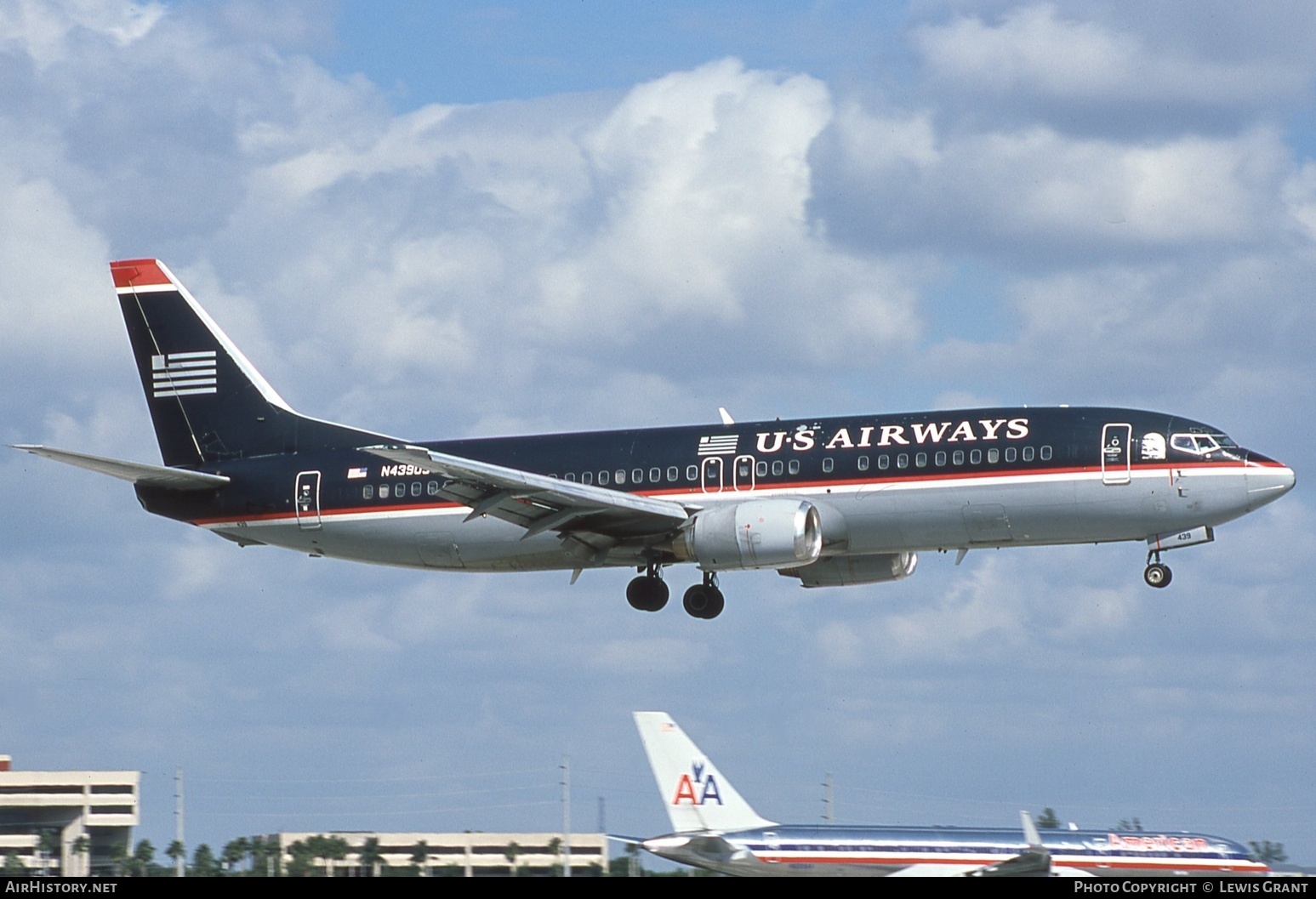 Aircraft Photo of N439US | Boeing 737-4B7 | US Airways | AirHistory.net #770111