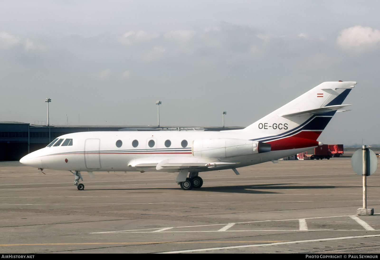 Aircraft Photo of OE-GCS | Dassault Falcon 20F | AirHistory.net #770113