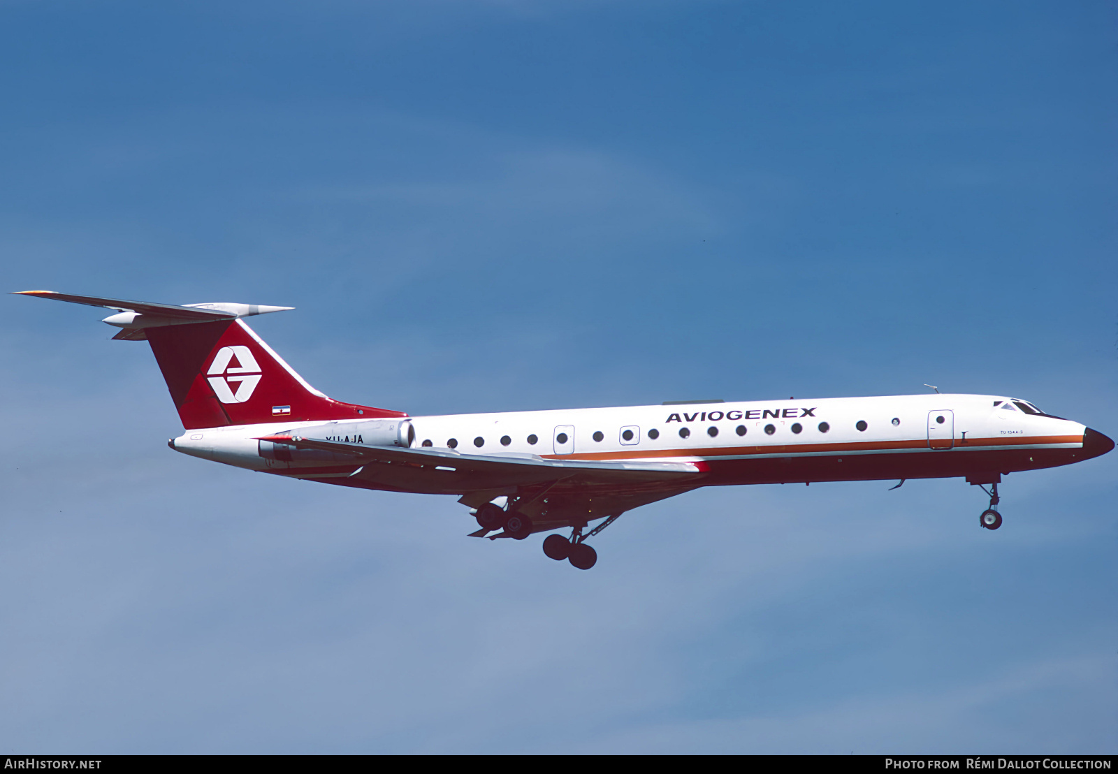 Aircraft Photo of YU-AJA | Tupolev Tu-134A-3 | Aviogenex | AirHistory.net #770120