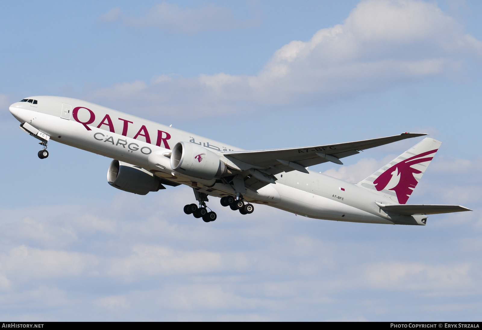 Aircraft Photo of A7-BFC | Boeing 777-FDZ | Qatar Airways Cargo | AirHistory.net #770135
