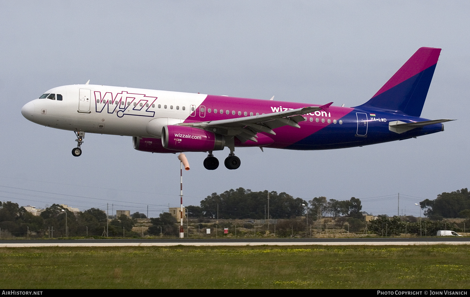 Aircraft Photo of HA-LWD | Airbus A320-232 | Wizz Air | AirHistory.net #770163