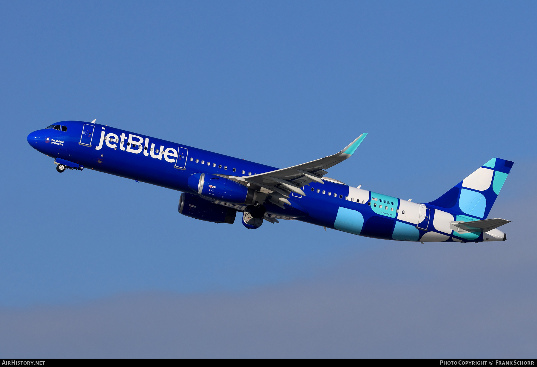 Aircraft Photo of N992JB | Airbus A321-231 | JetBlue Airways | AirHistory.net #770174