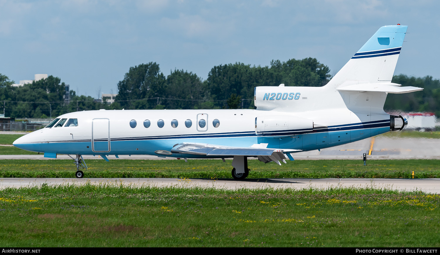 Aircraft Photo of N200SG | Dassault Falcon 50 | AirHistory.net #770175