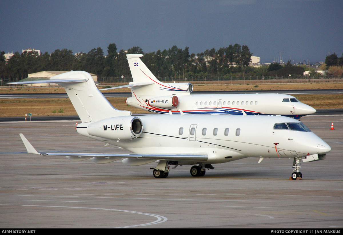 Aircraft Photo of M-LIFE | Bombardier Challenger 300 (BD-100-1A10) | AirHistory.net #770179
