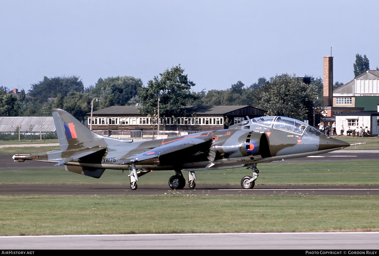 Aircraft Photo of XW175 | Hawker Siddeley Harrier T2 | UK - Air Force | AirHistory.net #770191