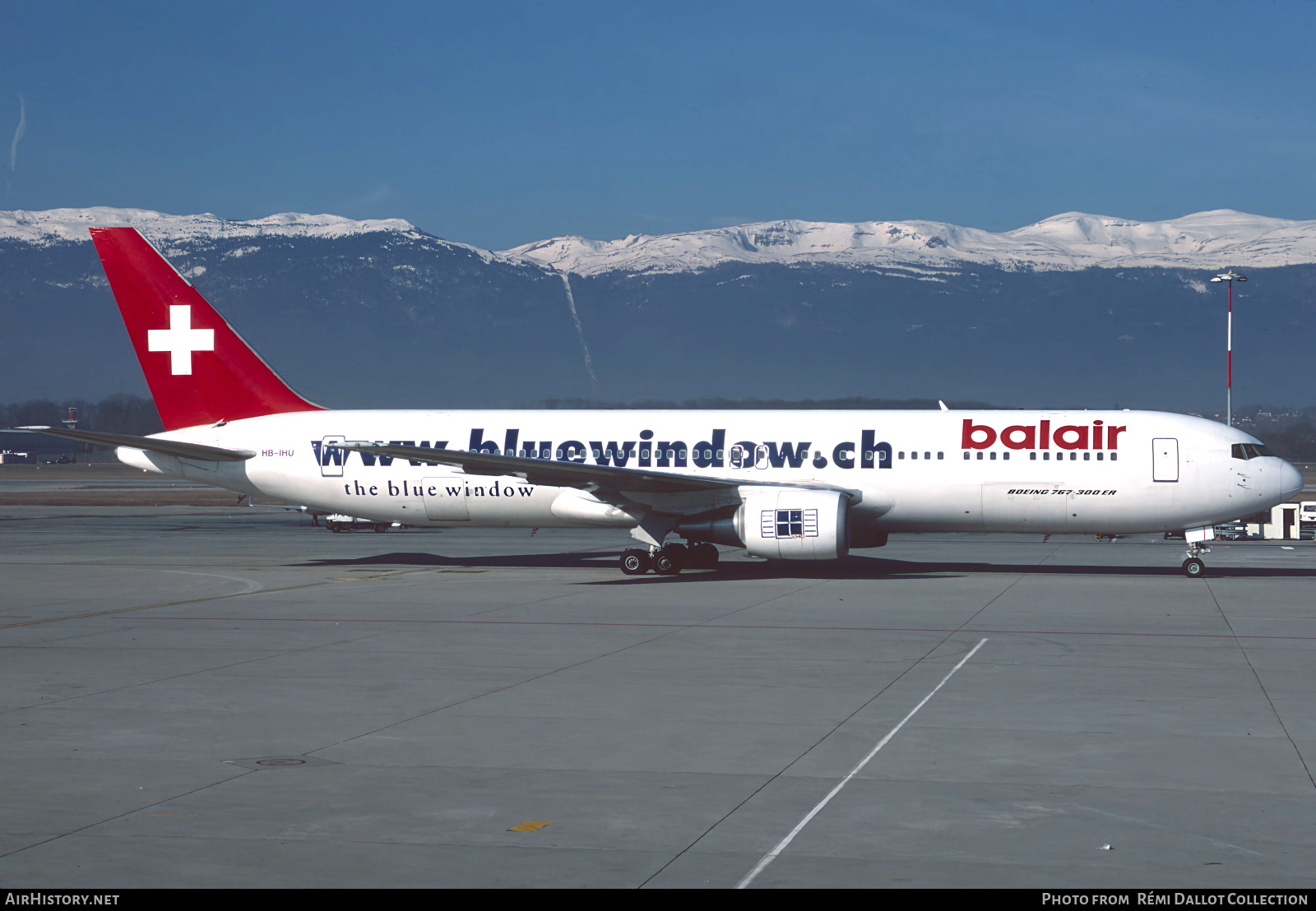 Aircraft Photo of HB-IHU | Boeing 767-35H/ER | Balair | AirHistory.net #770192