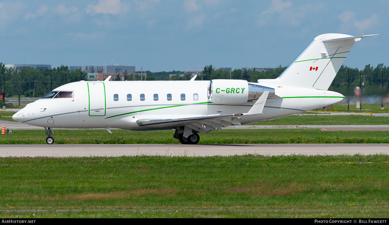 Aircraft Photo of C-GRCY | Bombardier Challenger 650 (CL-600-2B16) | AirHistory.net #770196
