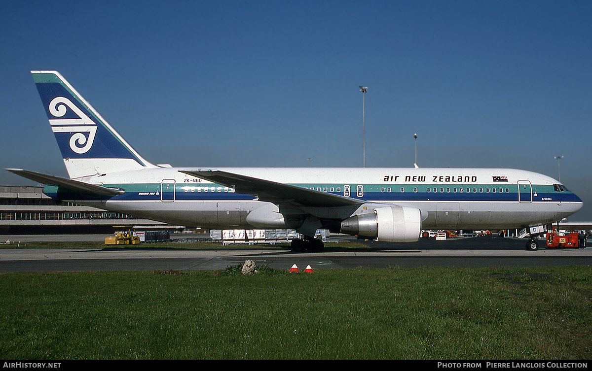 Aircraft Photo of ZK-NBD | Boeing 767-205(ER) | Air New Zealand | AirHistory.net #770241