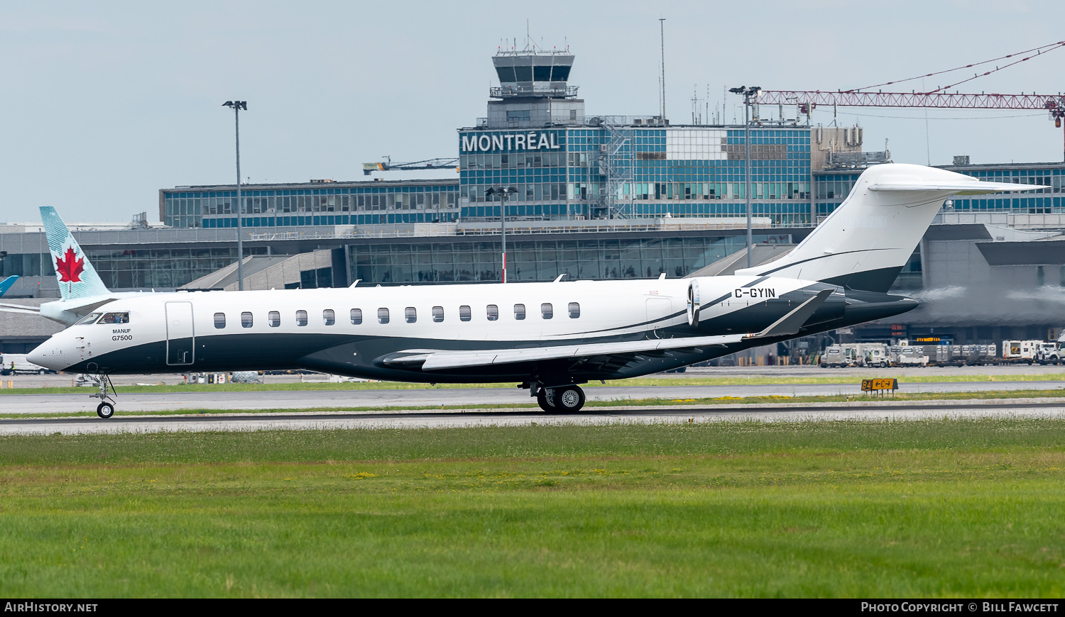 Aircraft Photo of C-GYIN | Bombardier Global 7500 (BD-700-2A12) | AirHistory.net #770251