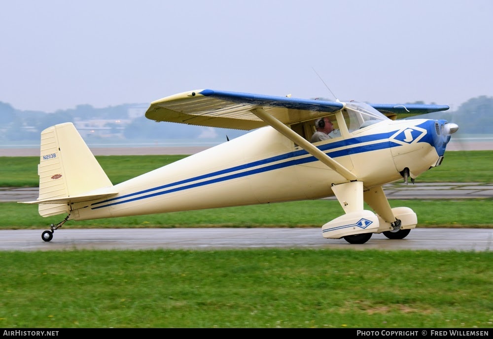 Aircraft Photo of N2113B | Luscombe 8F Silvaire | AirHistory.net #770253