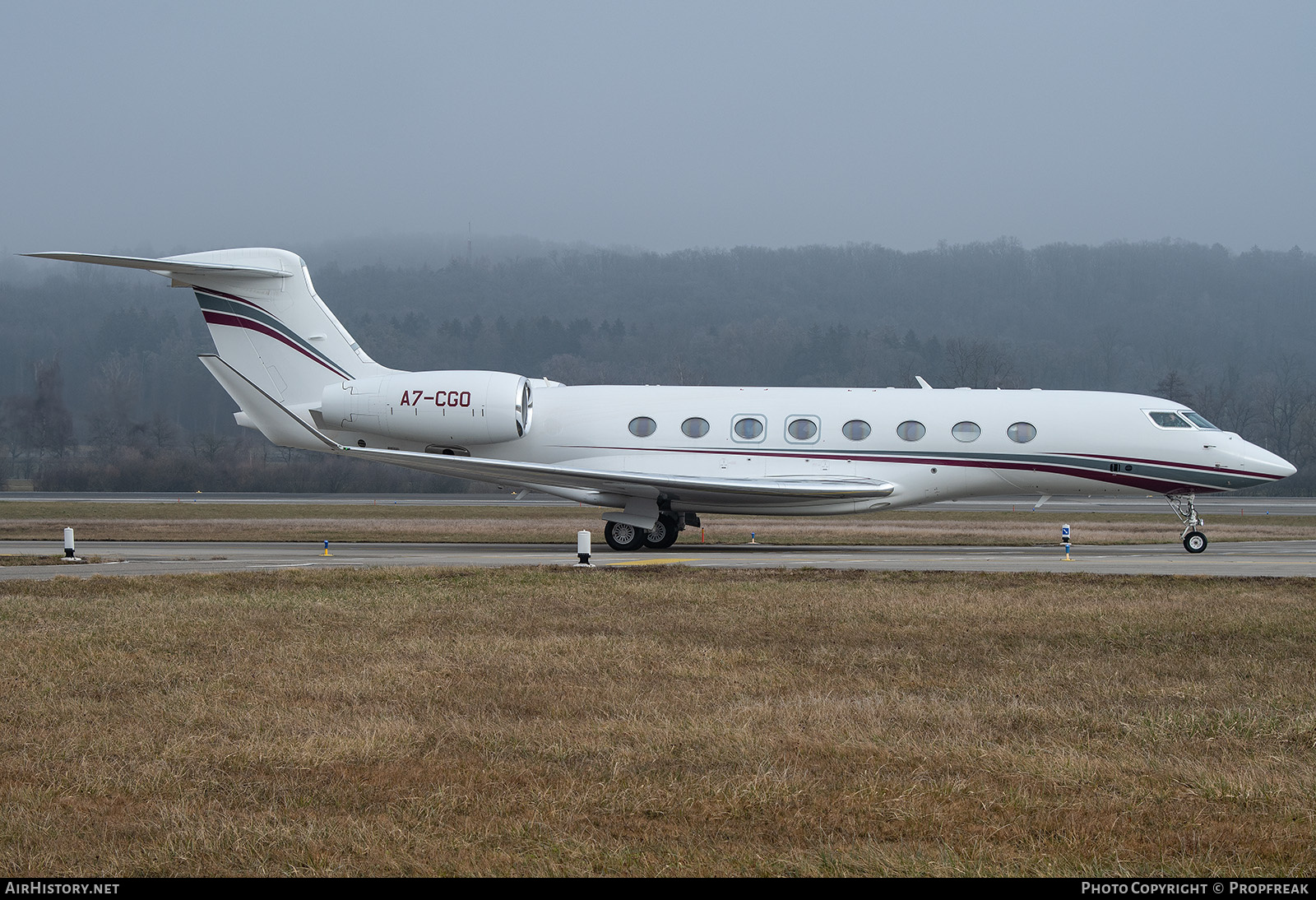 Aircraft Photo of A7-CGO | Gulfstream Aerospace G650ER (G-VI) | AirHistory.net #770269