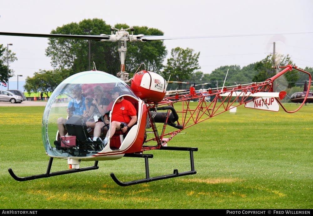 Aircraft Photo of N474JP | Bell 47G-4A | AirHistory.net #770271