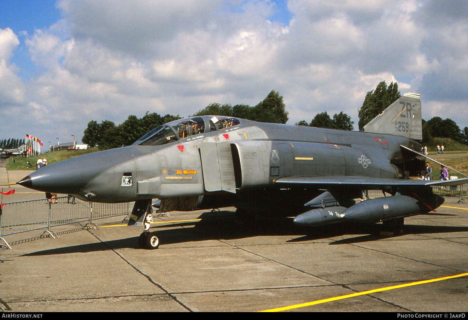 Aircraft Photo of 71-0259 / 71-259 | McDonnell RF-4C Phantom II | USA - Air Force | AirHistory.net #770287