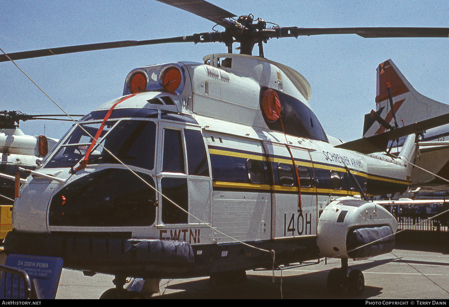 Aircraft Photo of F-WTNI | Aerospatiale SA-330G Puma | Schreiner Airways | AirHistory.net #770294