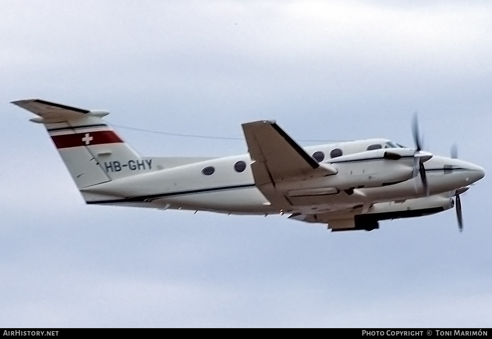 Aircraft Photo of HB-GHY | Beech Super King Air 300LW | AirHistory.net #770299