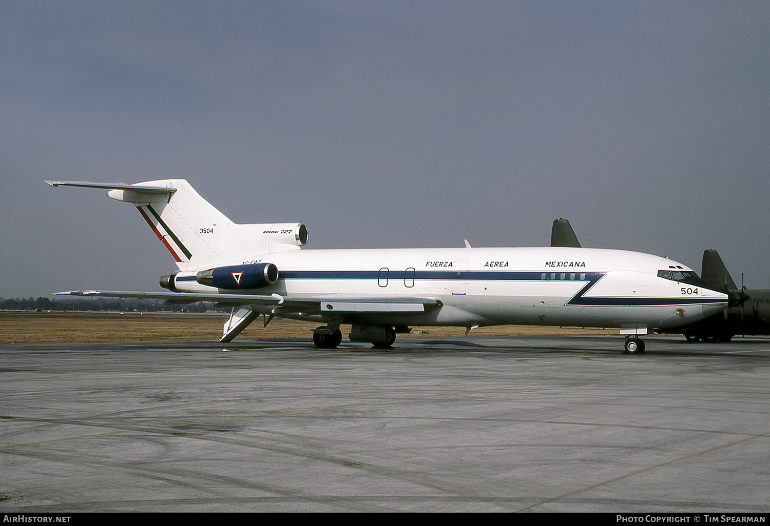 Aircraft Photo of 3504 | Boeing 727-14(F) | Mexico - Air Force | AirHistory.net #770320