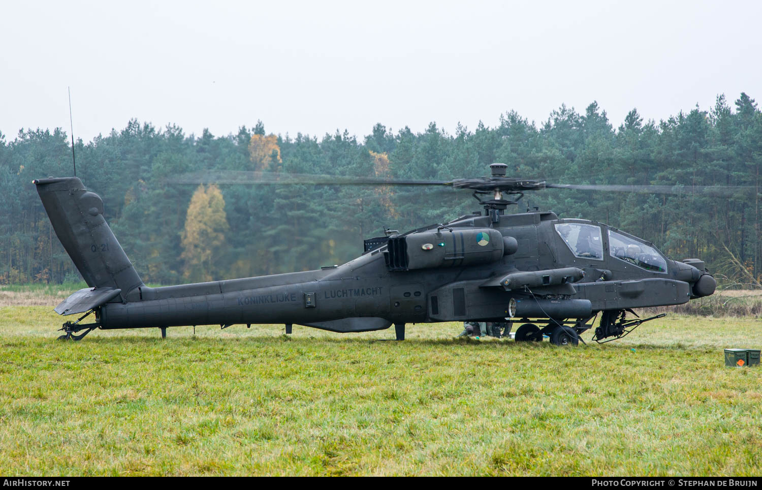 Aircraft Photo of Q-21 | Boeing AH-64D Apache Longbow | Netherlands - Air Force | AirHistory.net #770325