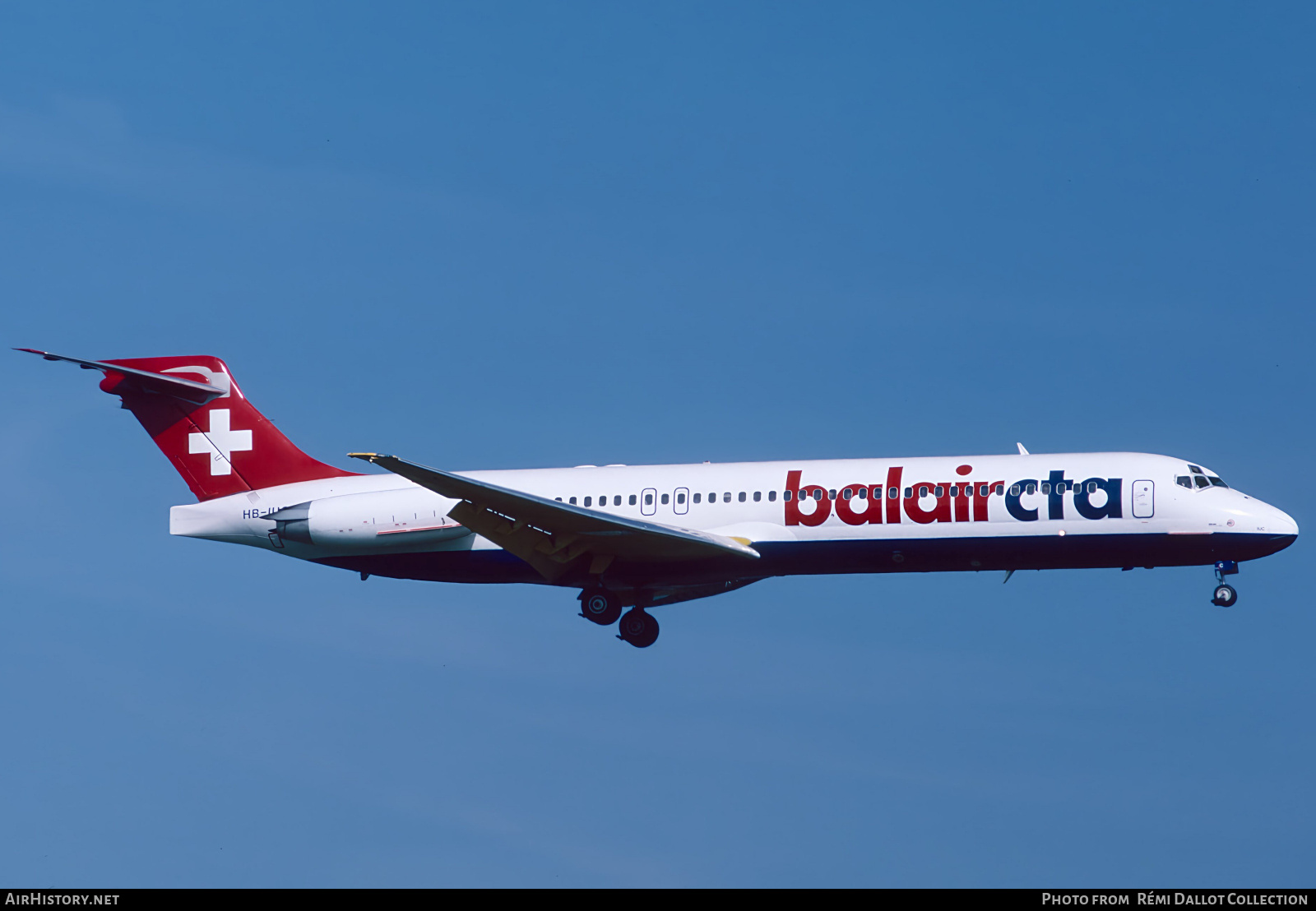 Aircraft Photo of HB-IUC | McDonnell Douglas MD-87 (DC-9-87) | BalairCTA | AirHistory.net #770332