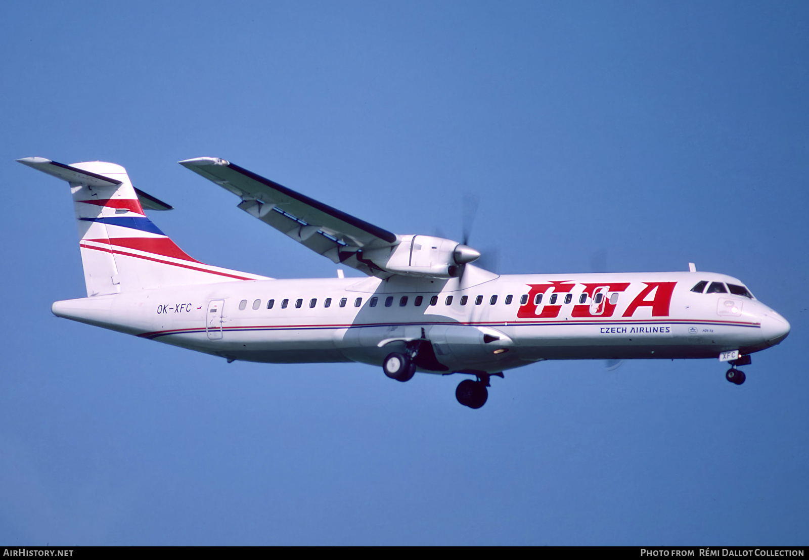 Aircraft Photo of OK-XFC | ATR ATR-72-202 | ČSA - Czech Airlines | AirHistory.net #770336