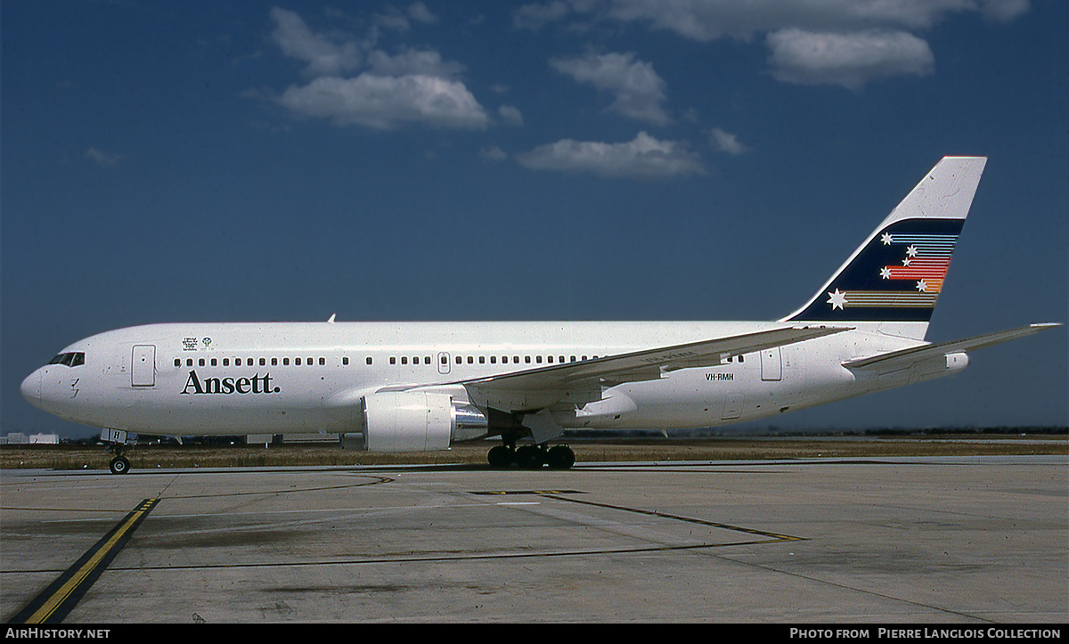 Aircraft Photo of VH-RMH | Boeing 767-277 | Ansett | AirHistory.net #770342