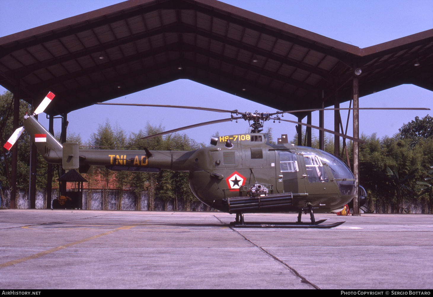 Aircraft Photo of HS-7108 | MBB NBO-105CB | Indonesia - Army | AirHistory.net #770364