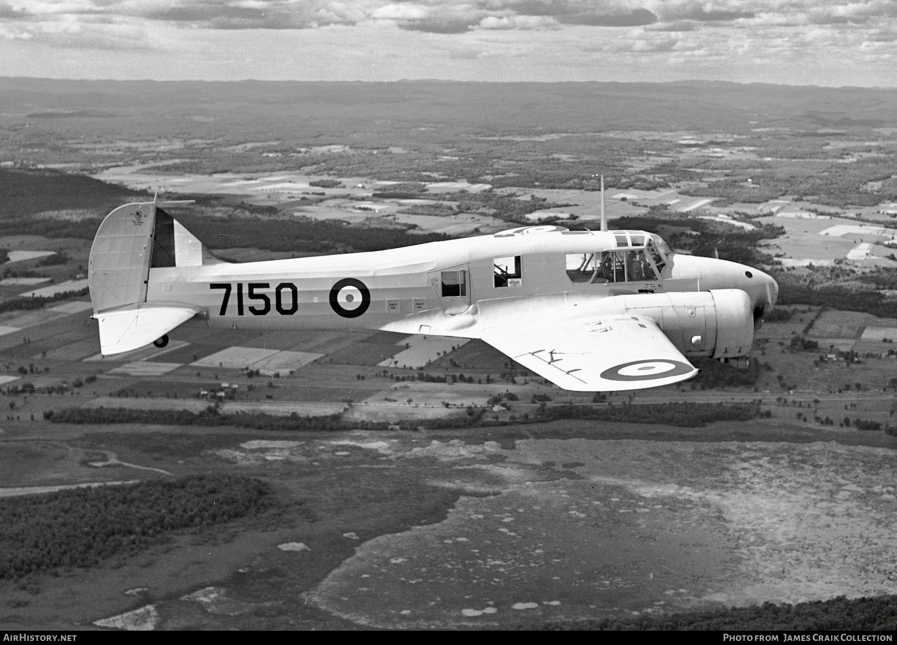Aircraft Photo of 7150 | Avro 652A Anson II | Canada - Air Force | AirHistory.net #770373