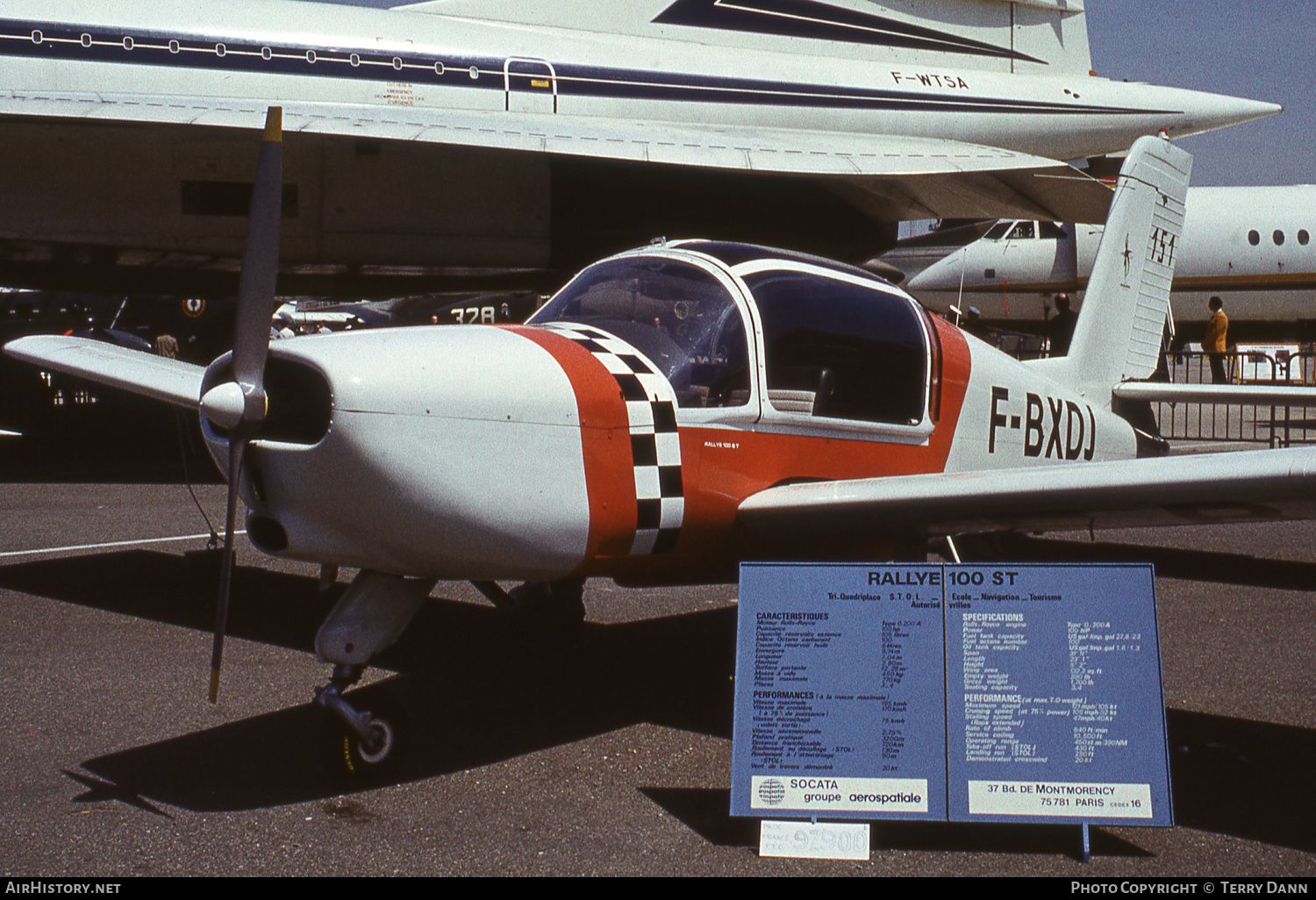 Aircraft Photo of F-BXDJ | Morane-Saulnier Rallye 100ST | AirHistory.net #770374
