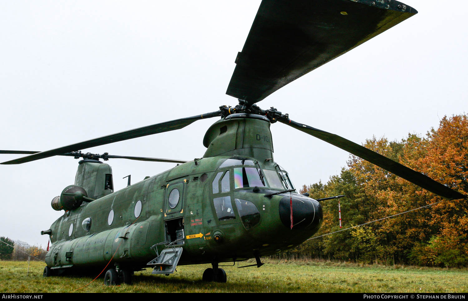 Aircraft Photo of D-101 | Boeing CH-47D Chinook (414) | Netherlands - Air Force | AirHistory.net #770382