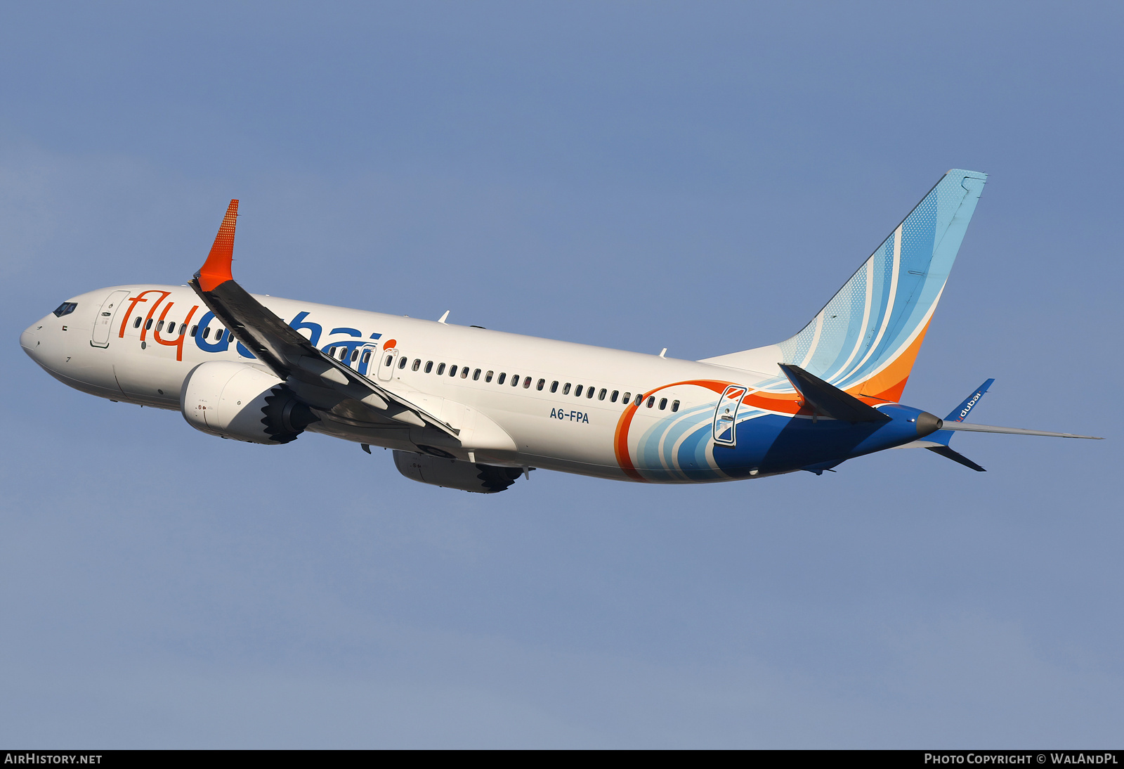 Aircraft Photo of A6-FPA | Boeing 737-8 Max 8 | Flydubai | AirHistory.net #770397