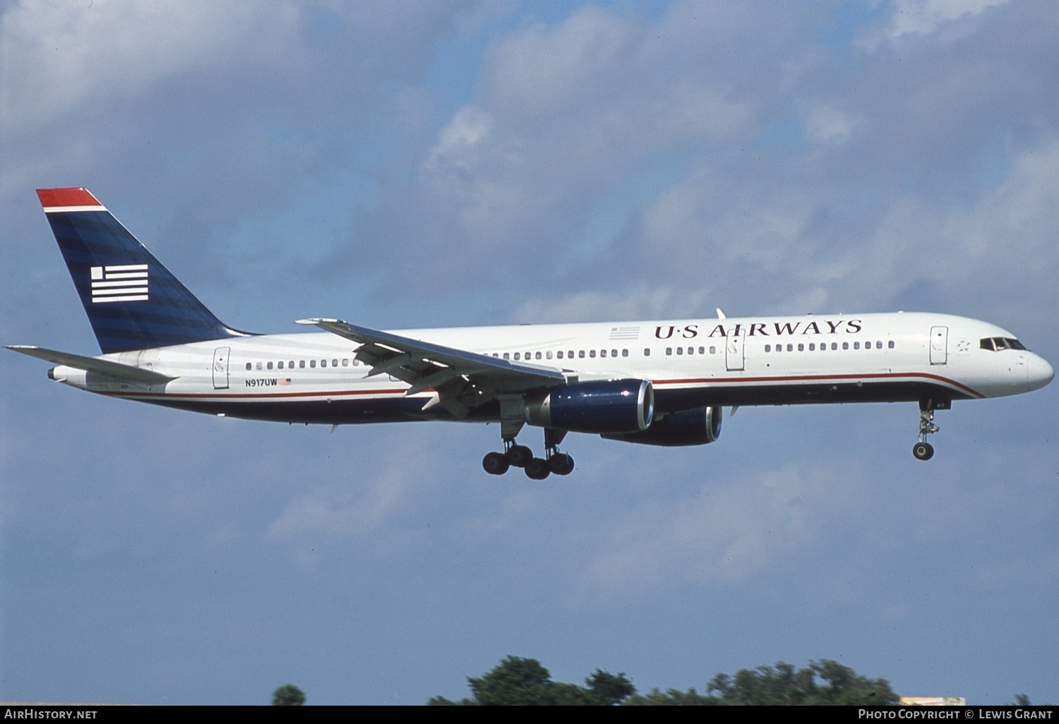 Aircraft Photo of N917UW | Boeing 757-225 | US Airways | AirHistory.net #770413