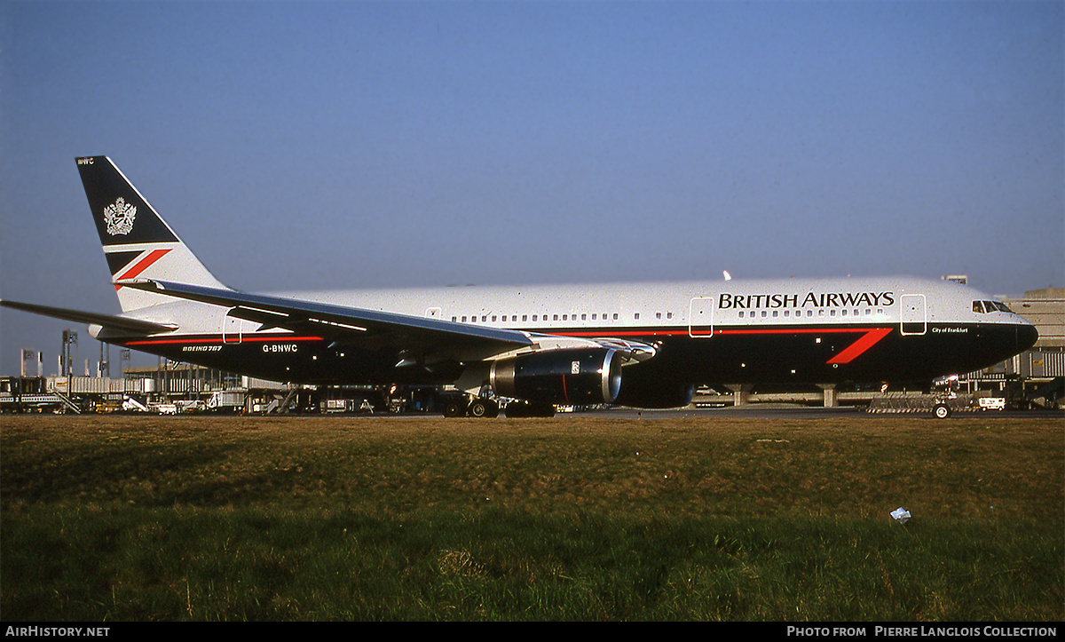 Aircraft Photo of G-BNWC | Boeing 767-336/ER | British Airways | AirHistory.net #770423