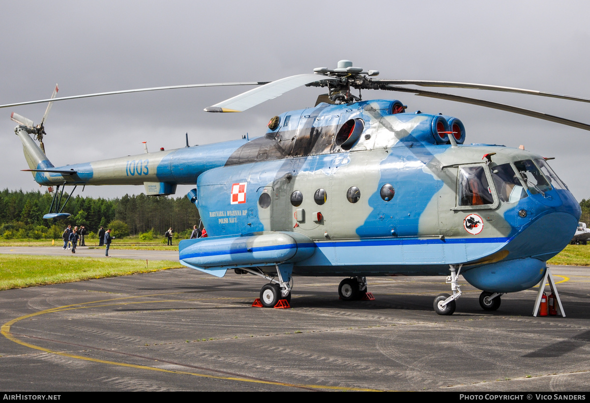 Aircraft Photo of 1003 | Mil Mi-14PL | Poland - Navy | AirHistory.net #770443