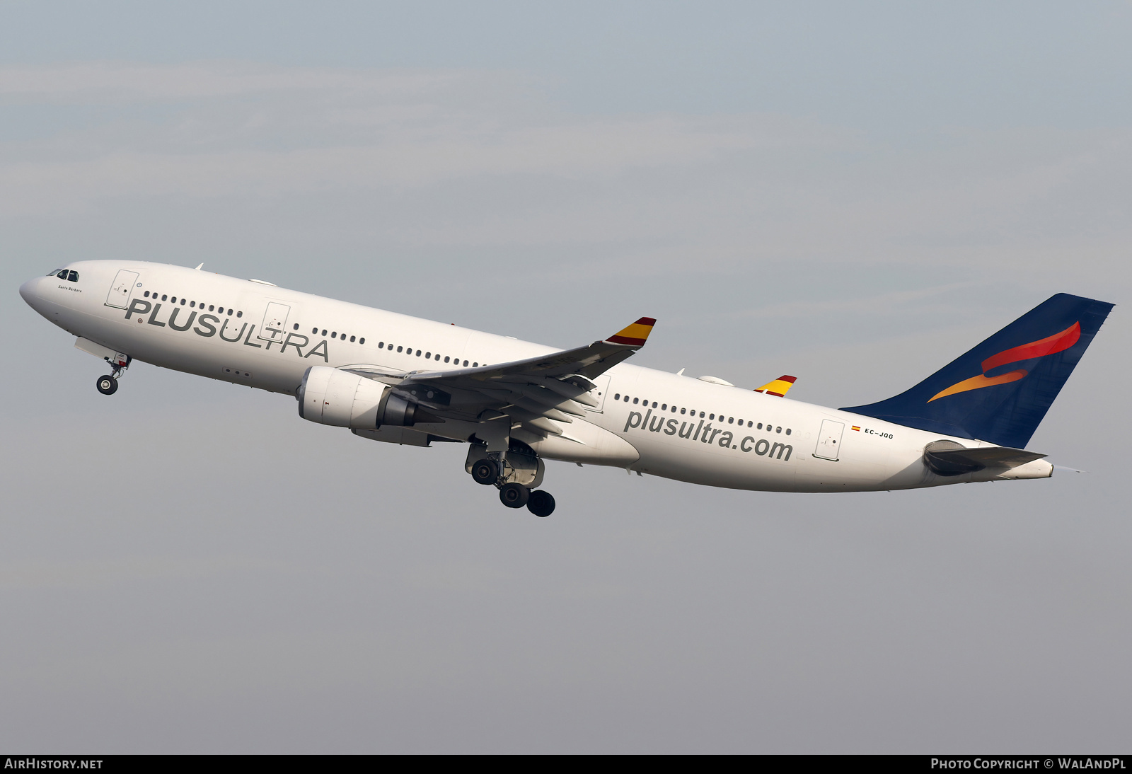 Aircraft Photo of EC-JQG | Airbus A330-202 | Plus Ultra Líneas Aéreas | AirHistory.net #770446