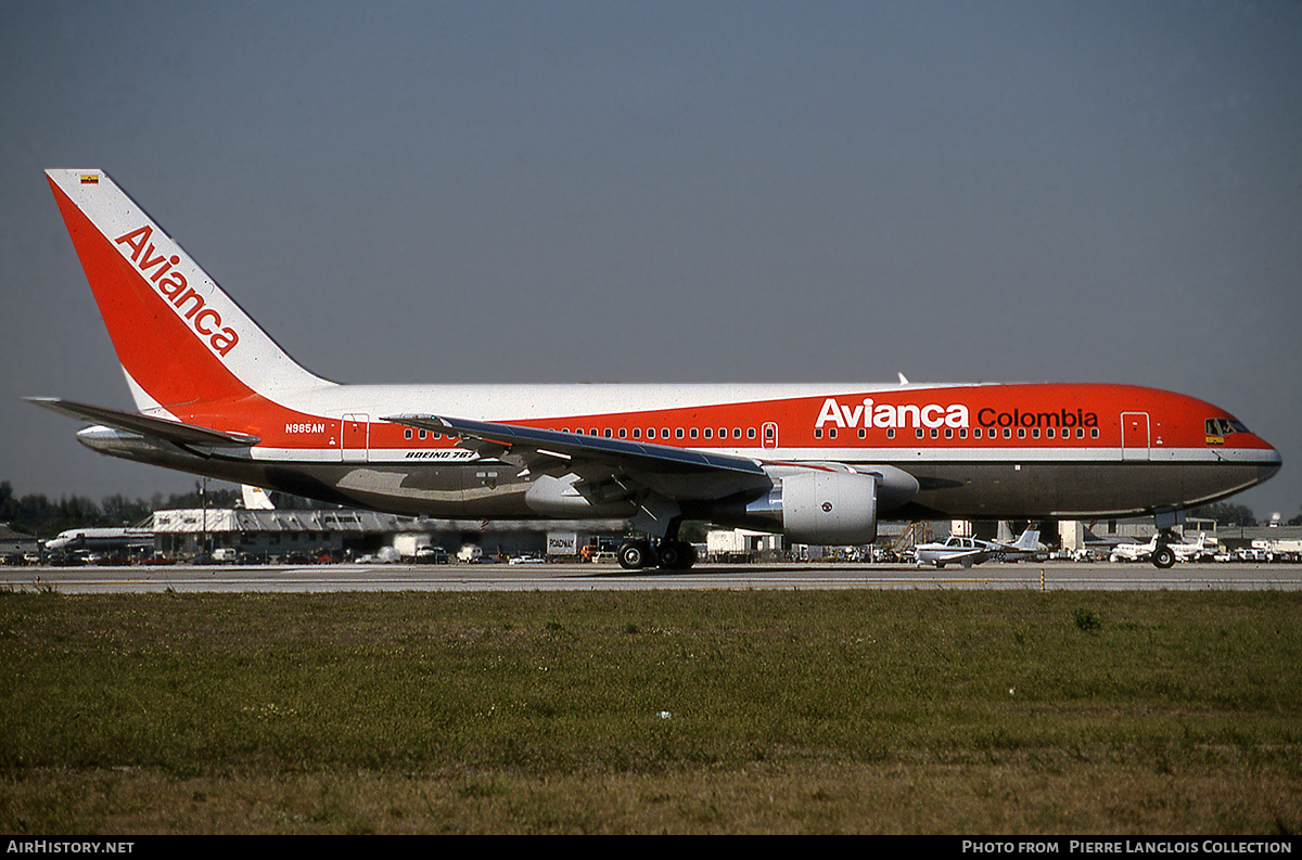 Aircraft Photo of N985AN | Boeing 767-259/ER | Avianca | AirHistory.net #770448