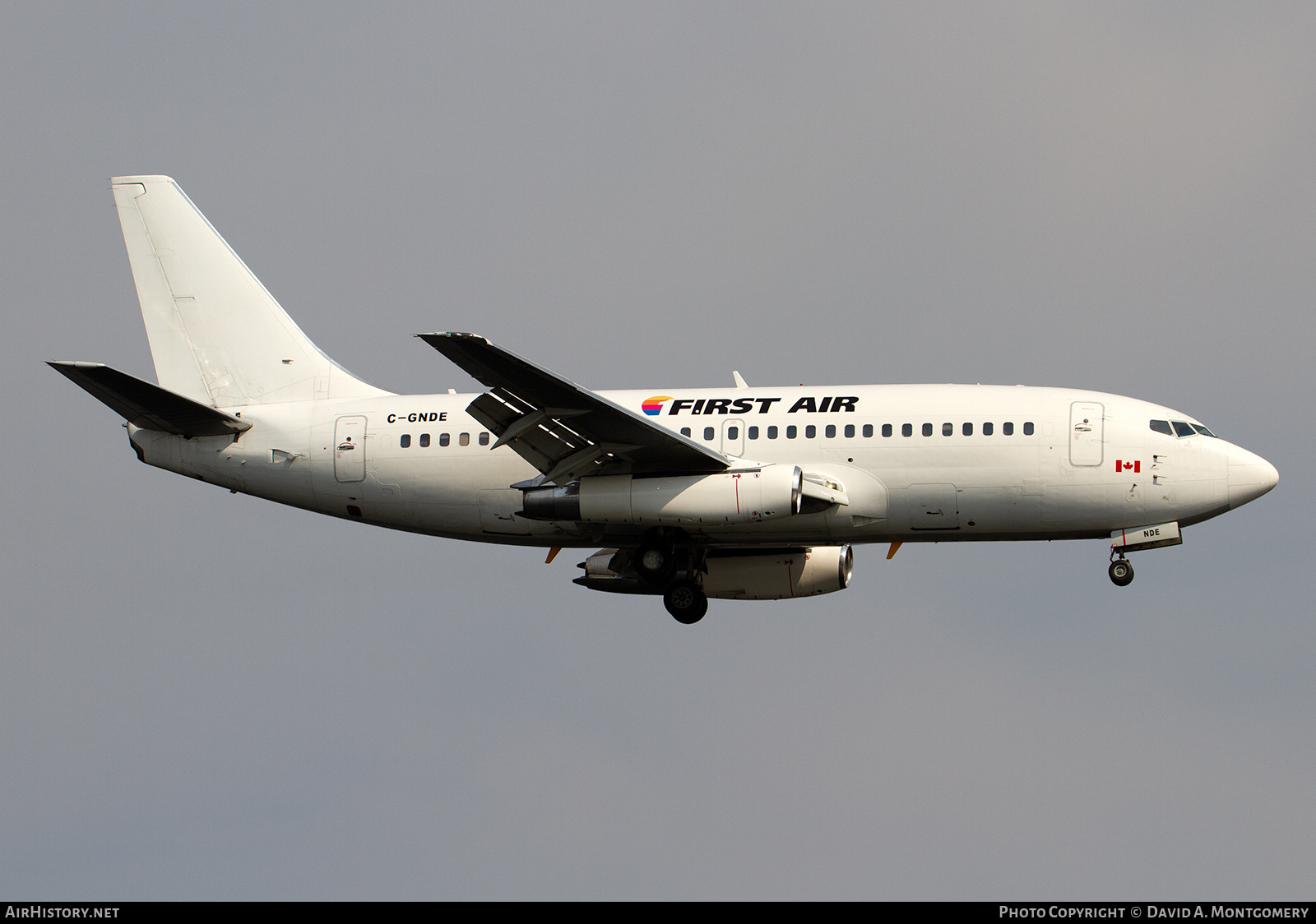 Aircraft Photo of C-GNDE | Boeing 737-247 | First Air | AirHistory.net #770471