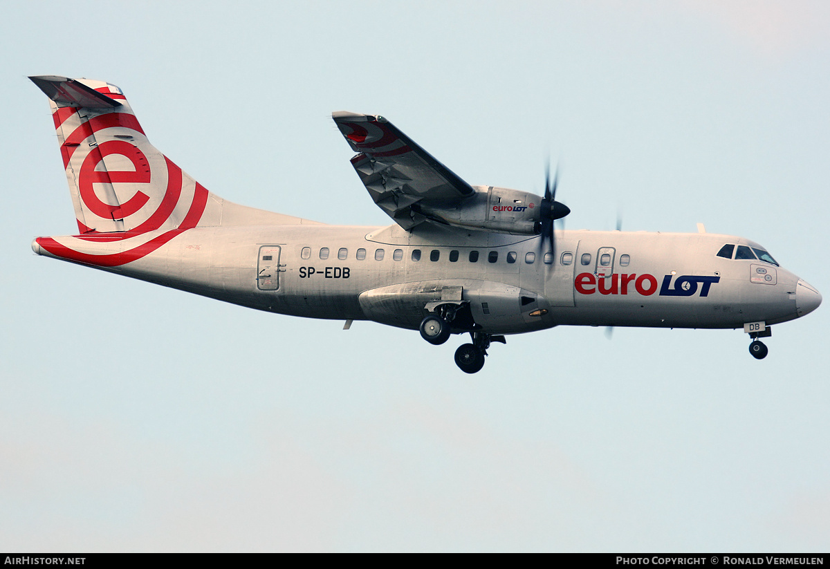 Aircraft Photo of SP-EDB | ATR ATR-42-500 | EuroLOT | AirHistory.net #770477