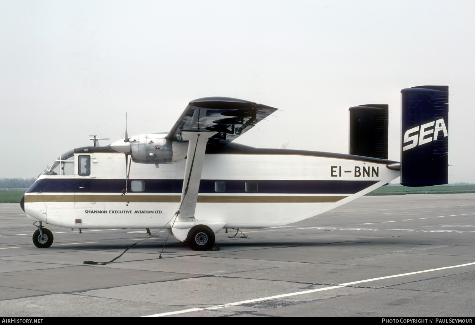 Aircraft Photo of EI-BNN | Short SC.7 Skyvan 3-200 | Shannon Executive Aviation - SEA | AirHistory.net #770498