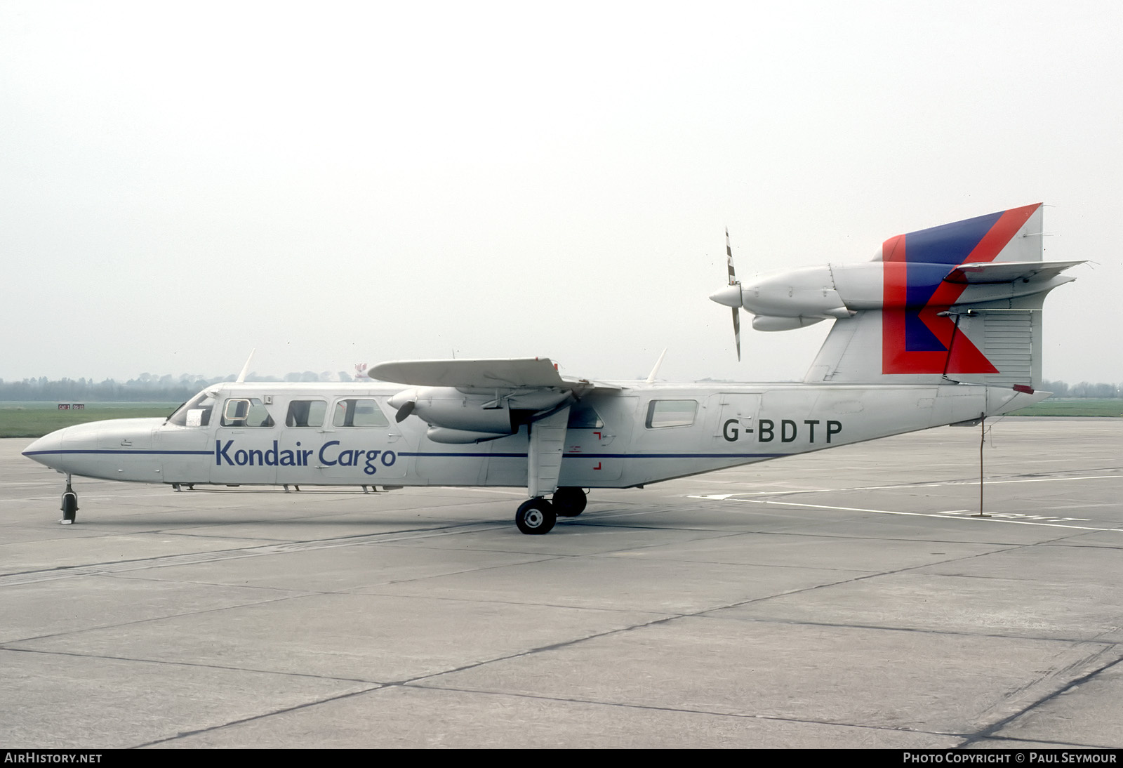 Aircraft Photo of G-BDTP | Britten-Norman BN-2A Mk.3-2 Trislander | Kondair Cargo | AirHistory.net #770500