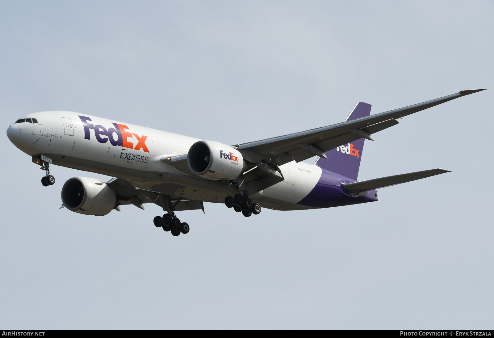 Aircraft Photo of N857FD | Boeing 777-FS2 | FedEx Express - Federal Express | AirHistory.net #770504
