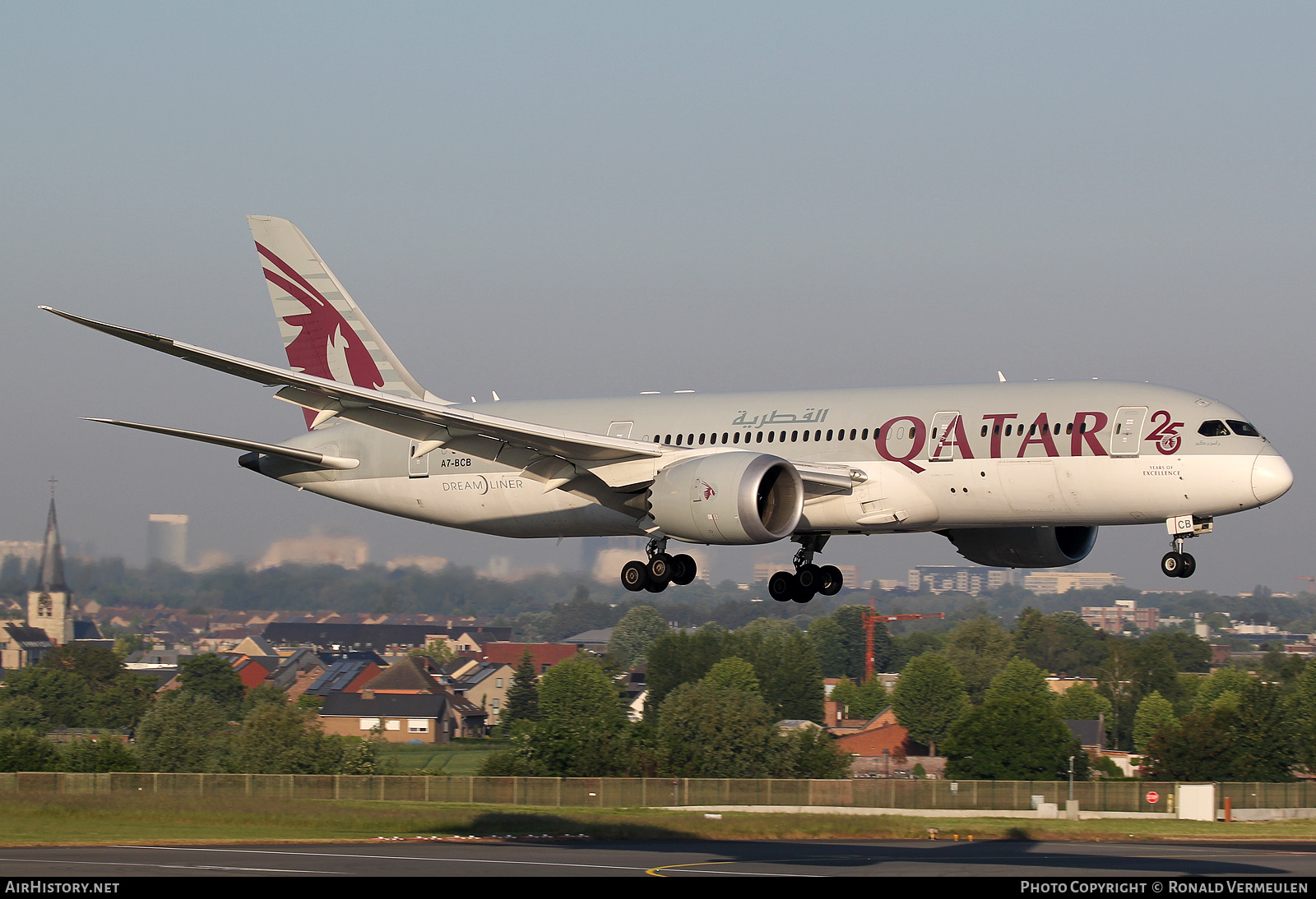 Aircraft Photo of A7-BCB | Boeing 787-8 Dreamliner | Qatar Airways | AirHistory.net #770527