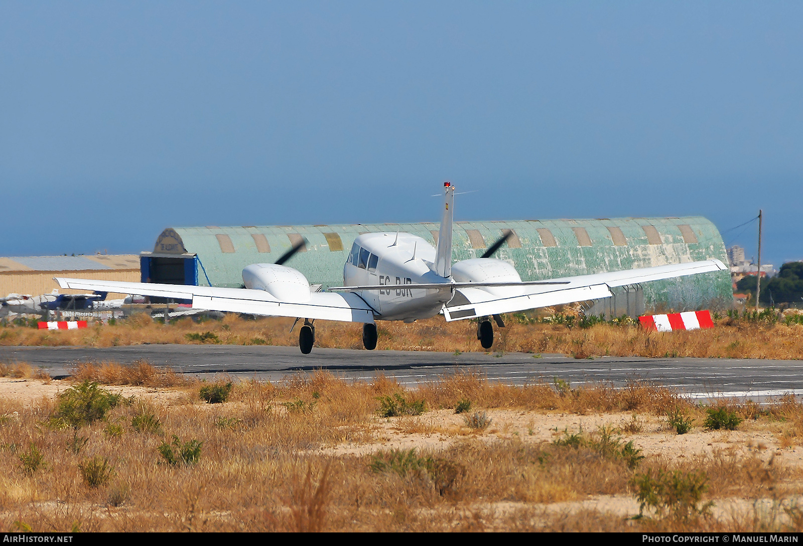 Aircraft Photo of EC-BJR | Piper PA-30-160 Turbo Twin Comanche | AirHistory.net #770541